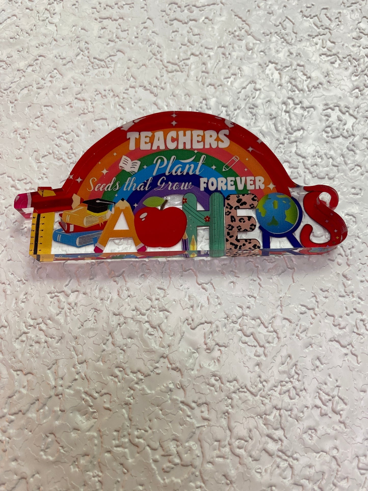 TEACHERS PLANT ACRYLIC DECOR