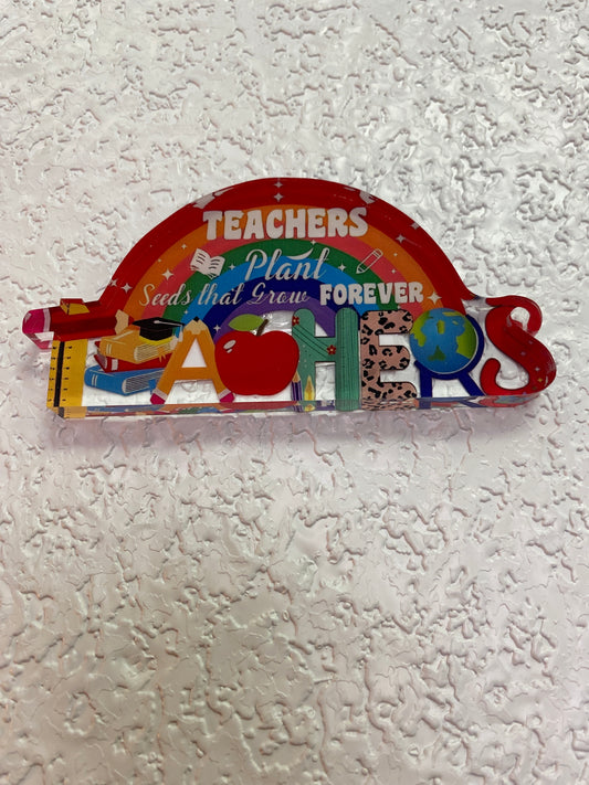 TEACHERS PLANT ACRYLIC DECOR