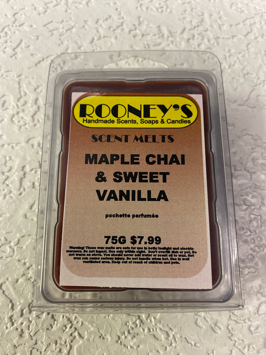 MAPLE CHAI & SWEET VANILLA SCENT MELTS