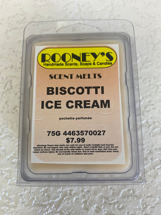 SCENT MELT BISCOTTI ICE CREAM