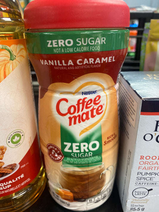 NESTLE ZS COFFEE MATE POWDER USA VANILLA CARAMEL