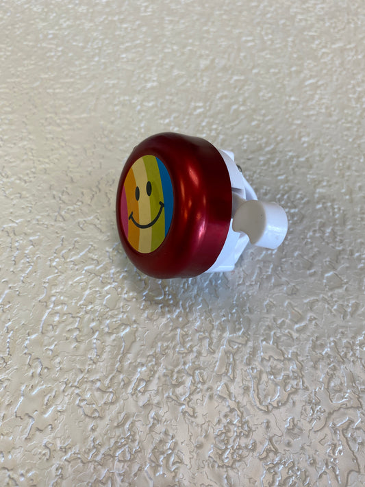 RAINBOW SMILE RED BIKE BELL
