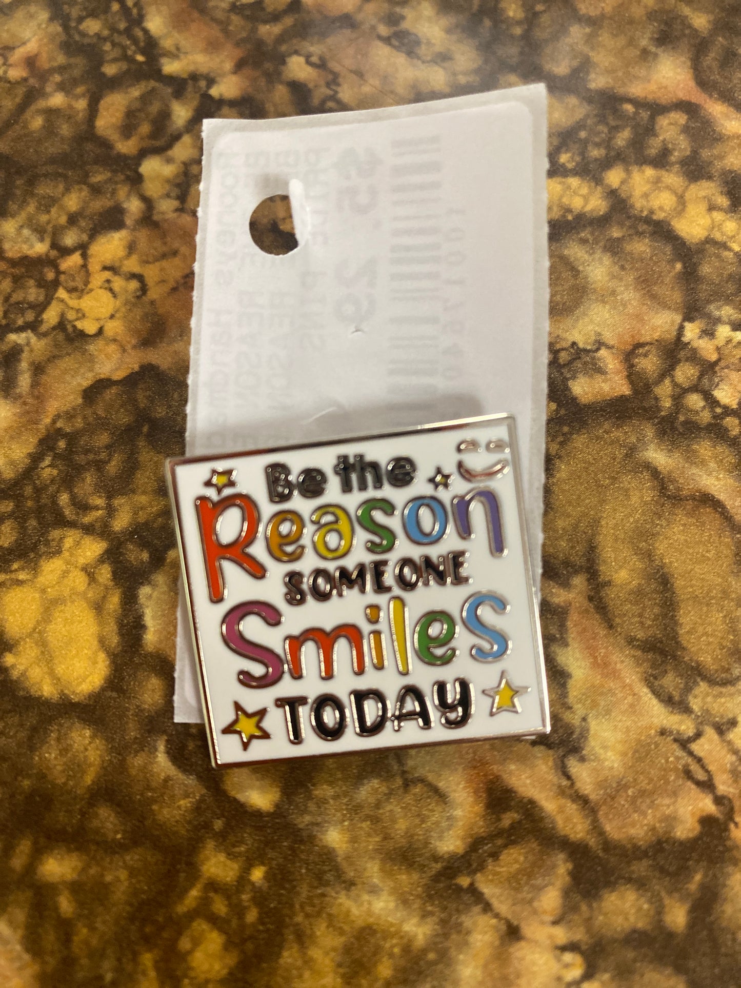 BE THE REASON ENAMAL PIN