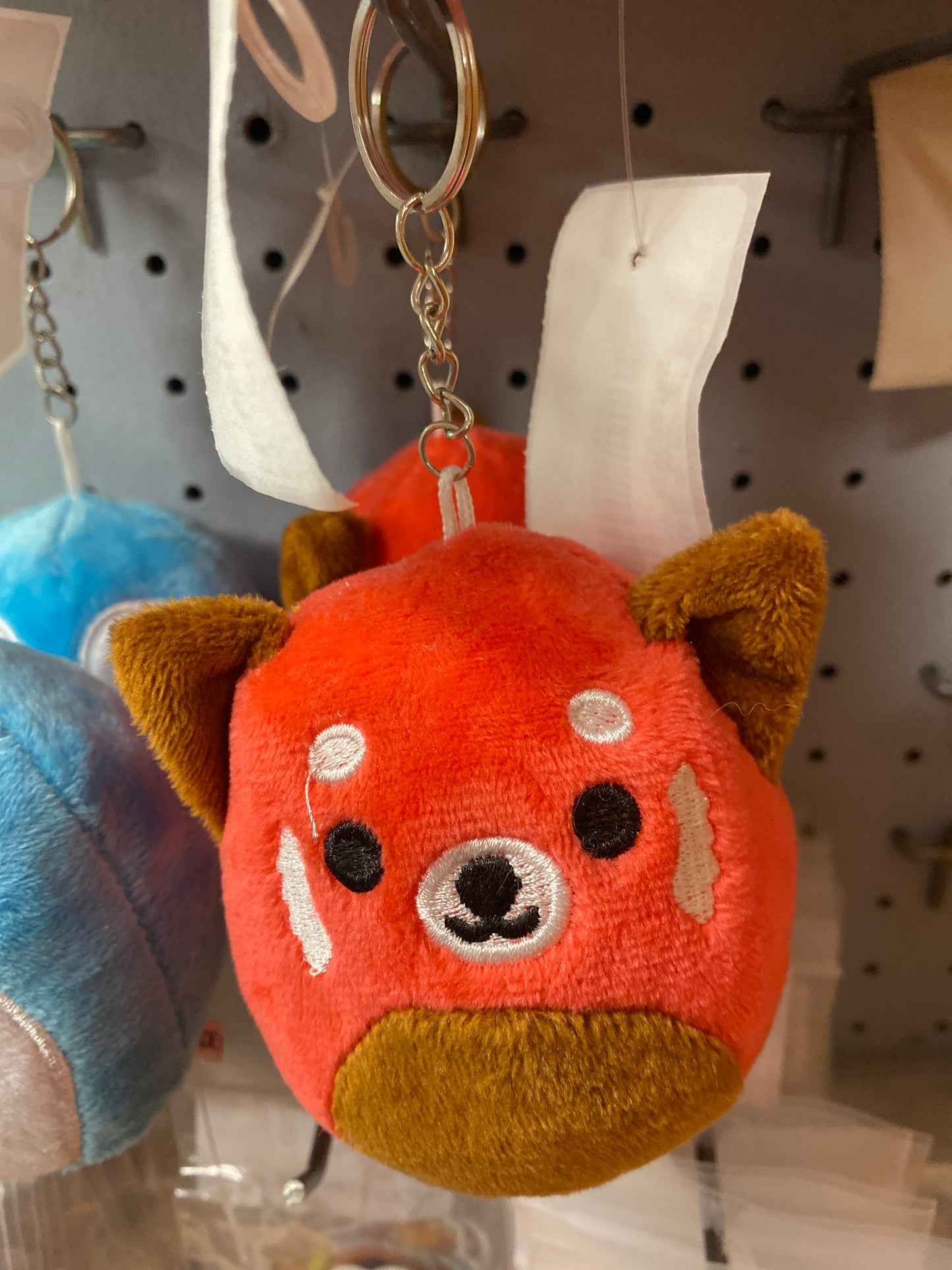 RED FOX PLUSH KEYCHAIN