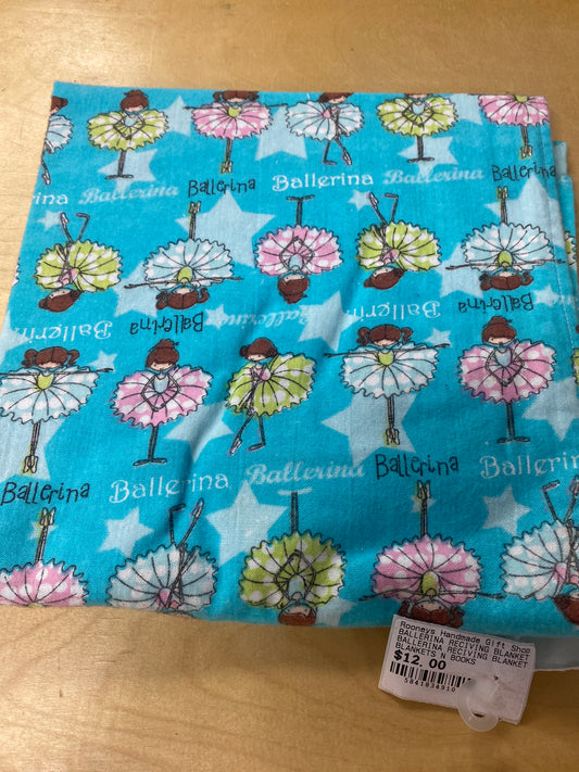 BALLERINA RECIVING BLANKET
