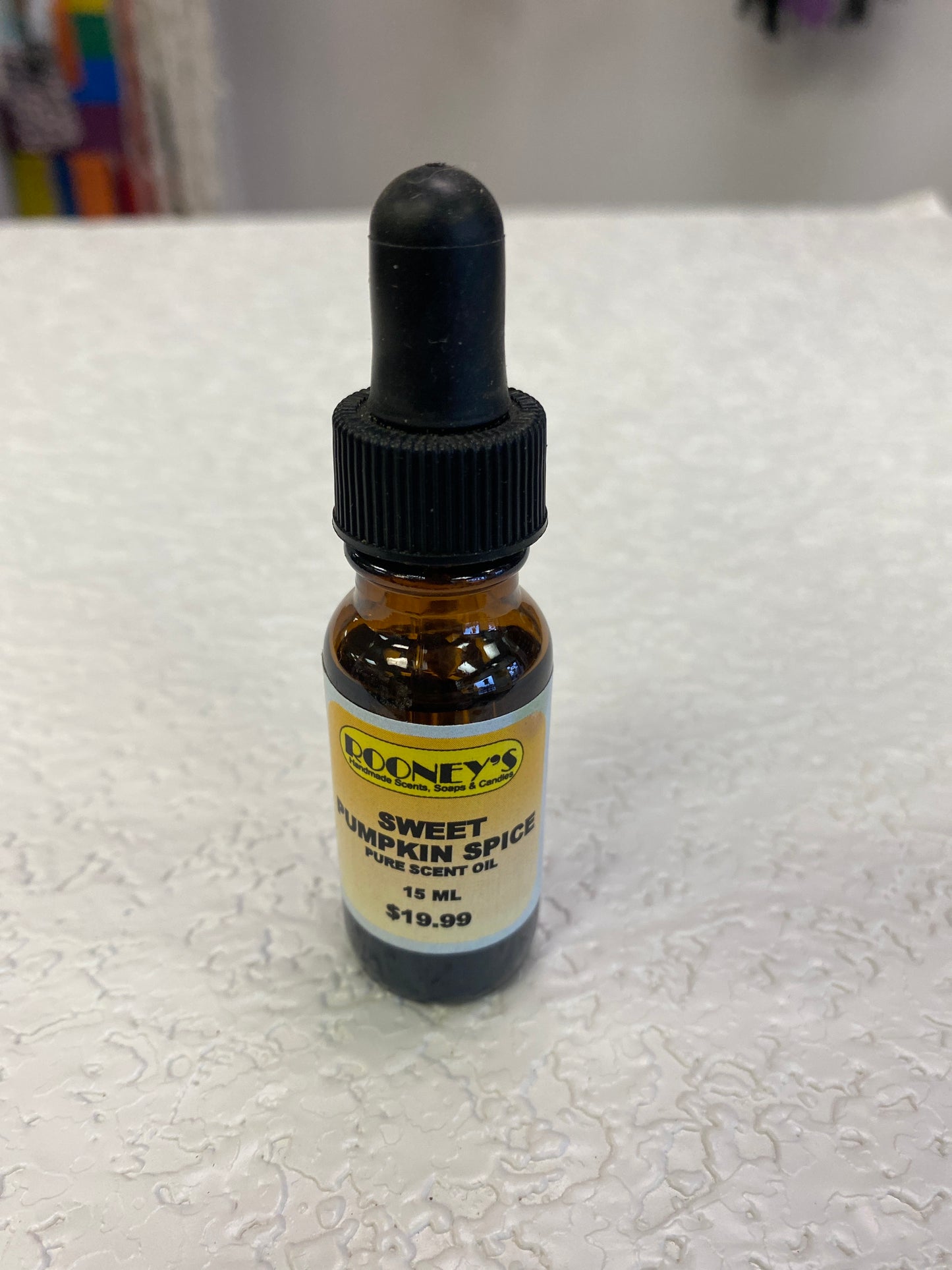 SWEET PUMPKIN SPICE SCENT OIL 15ML
