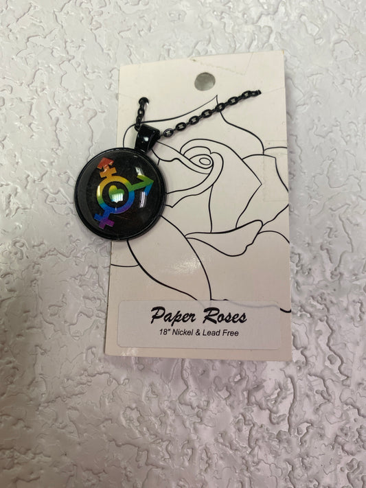 PRIDE BLACK NECKLACE