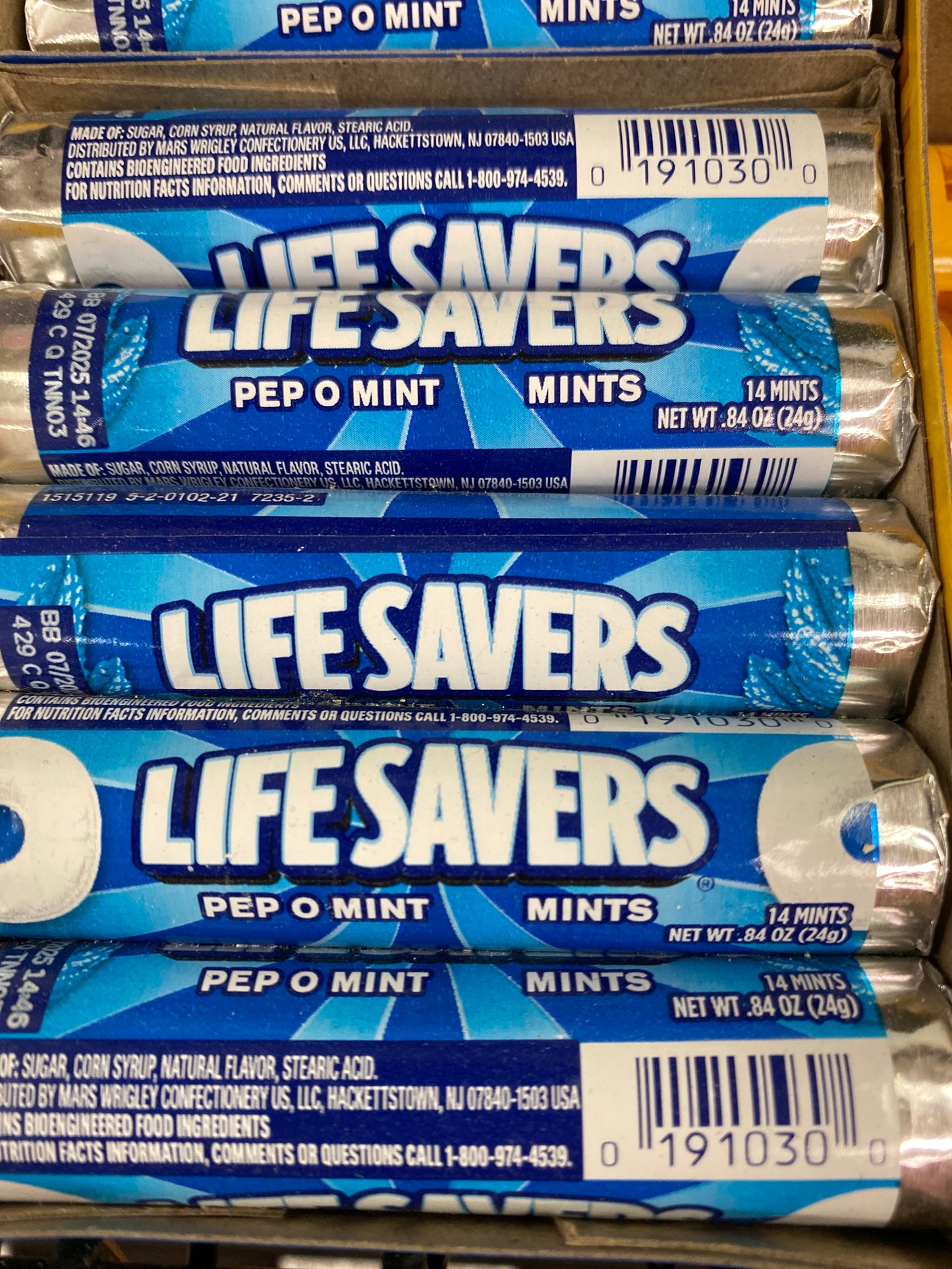 LIFESAVERS PEP O MINT ROLL