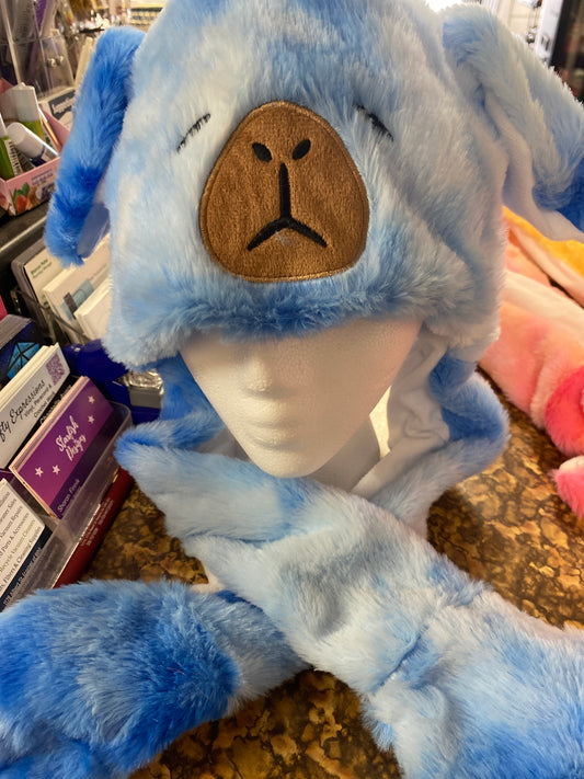 DARK BLUE CAPYBARA PUMP HAT