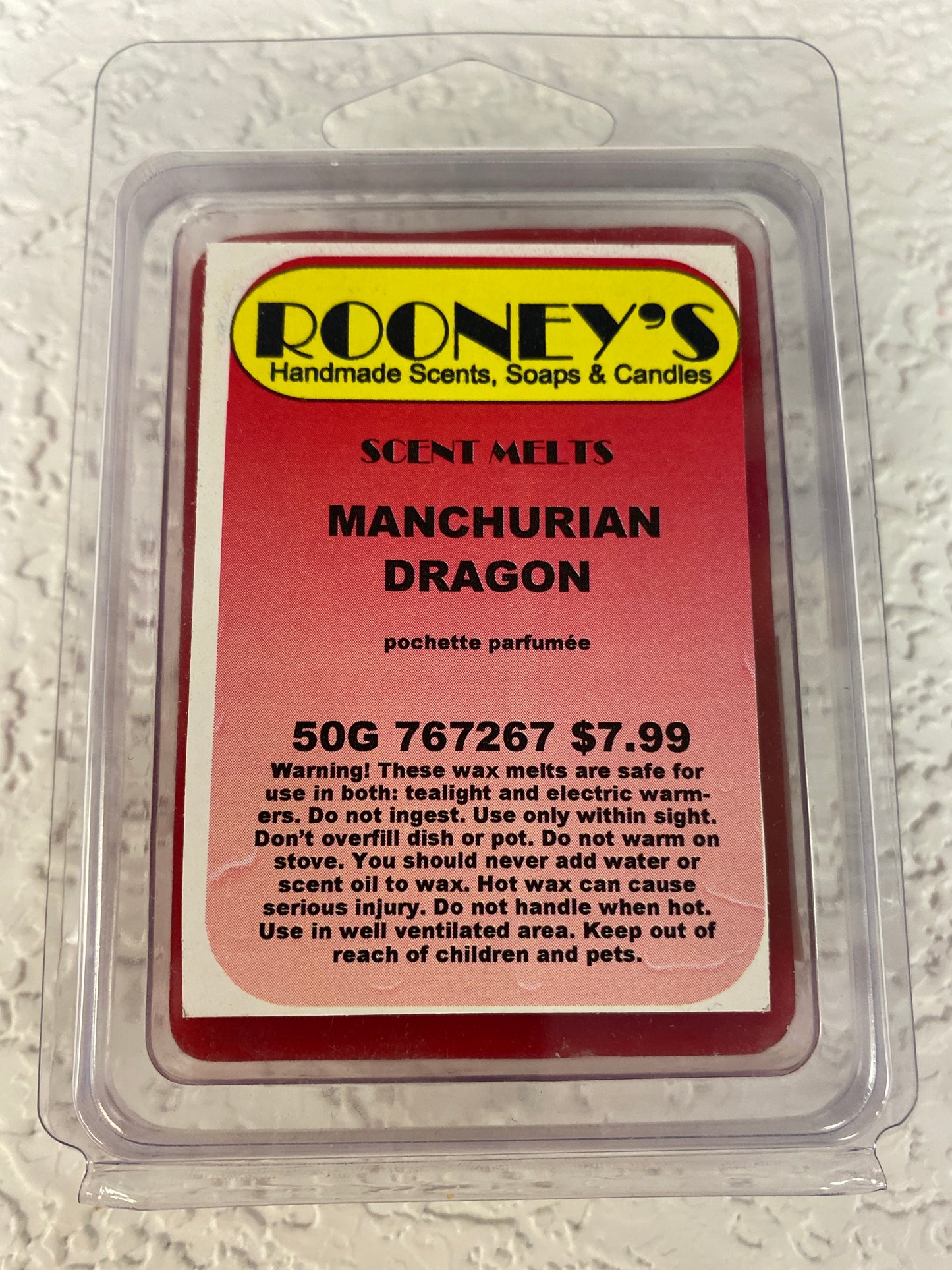 MANCHURIAN DRAGON SCENT MELT