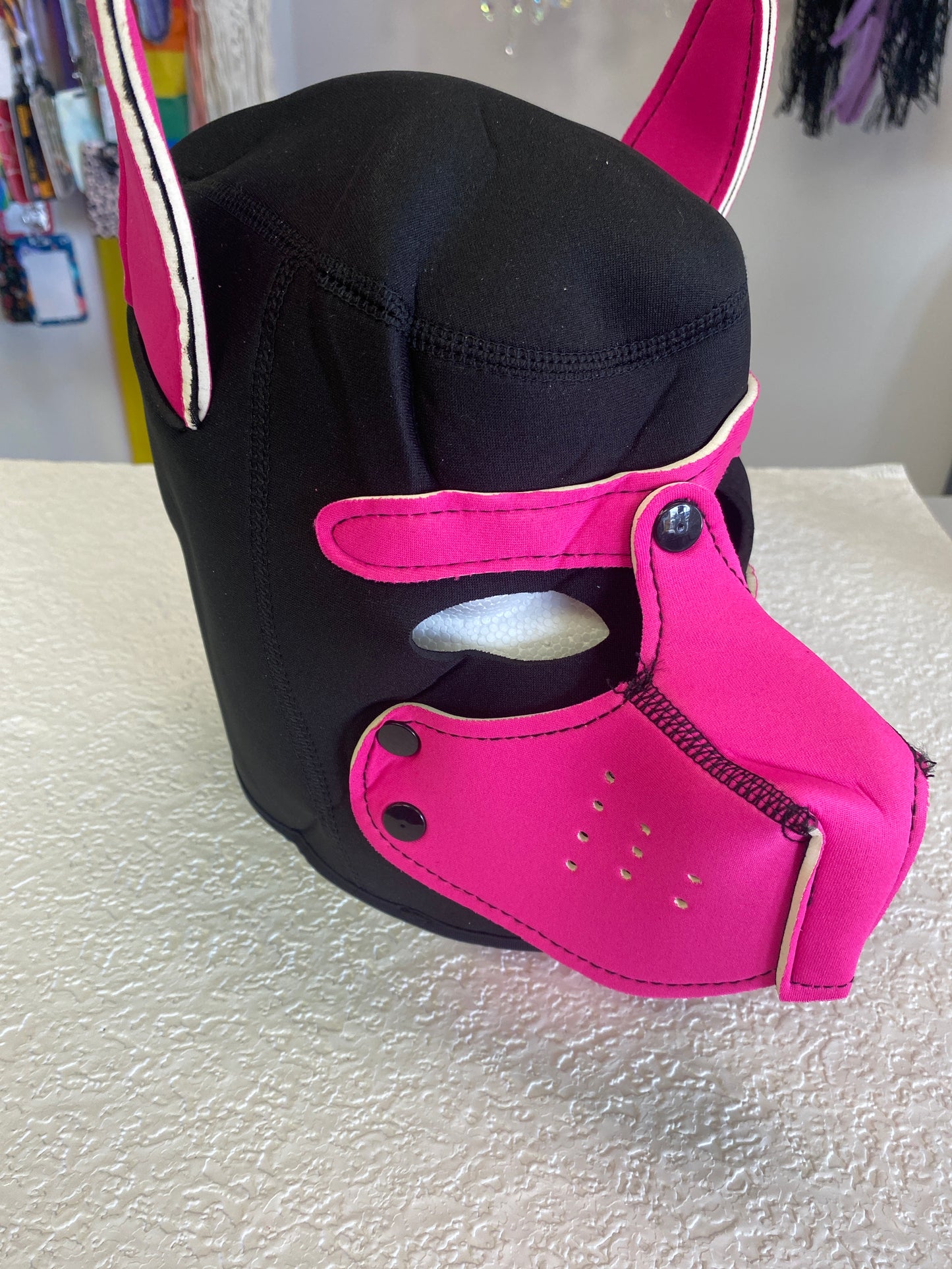 PINK PUP MASK