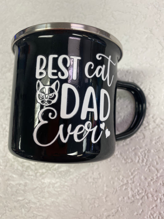 BEST DAD EVER BLACK CUP