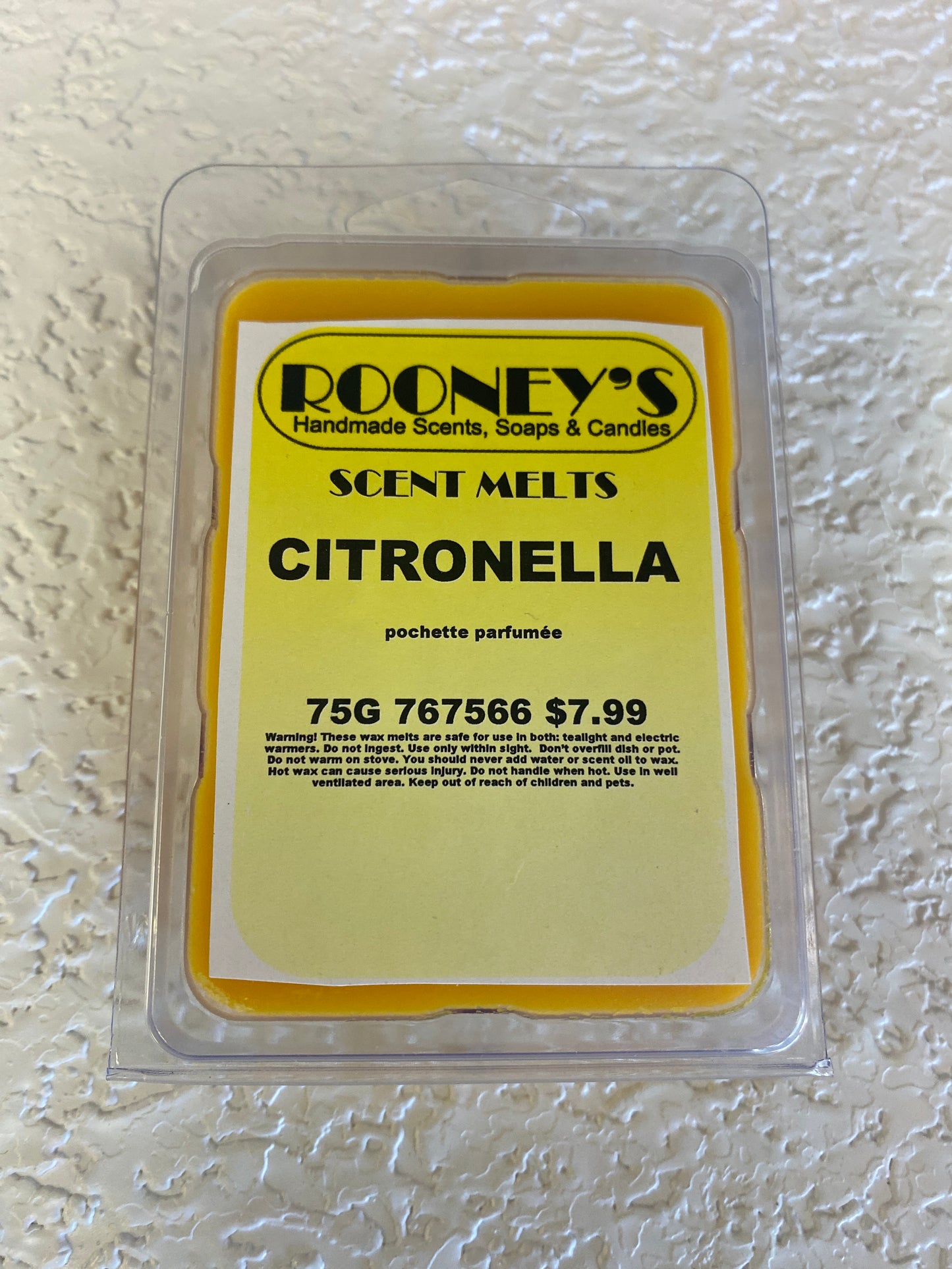 CITRONELLA SCENT MELT