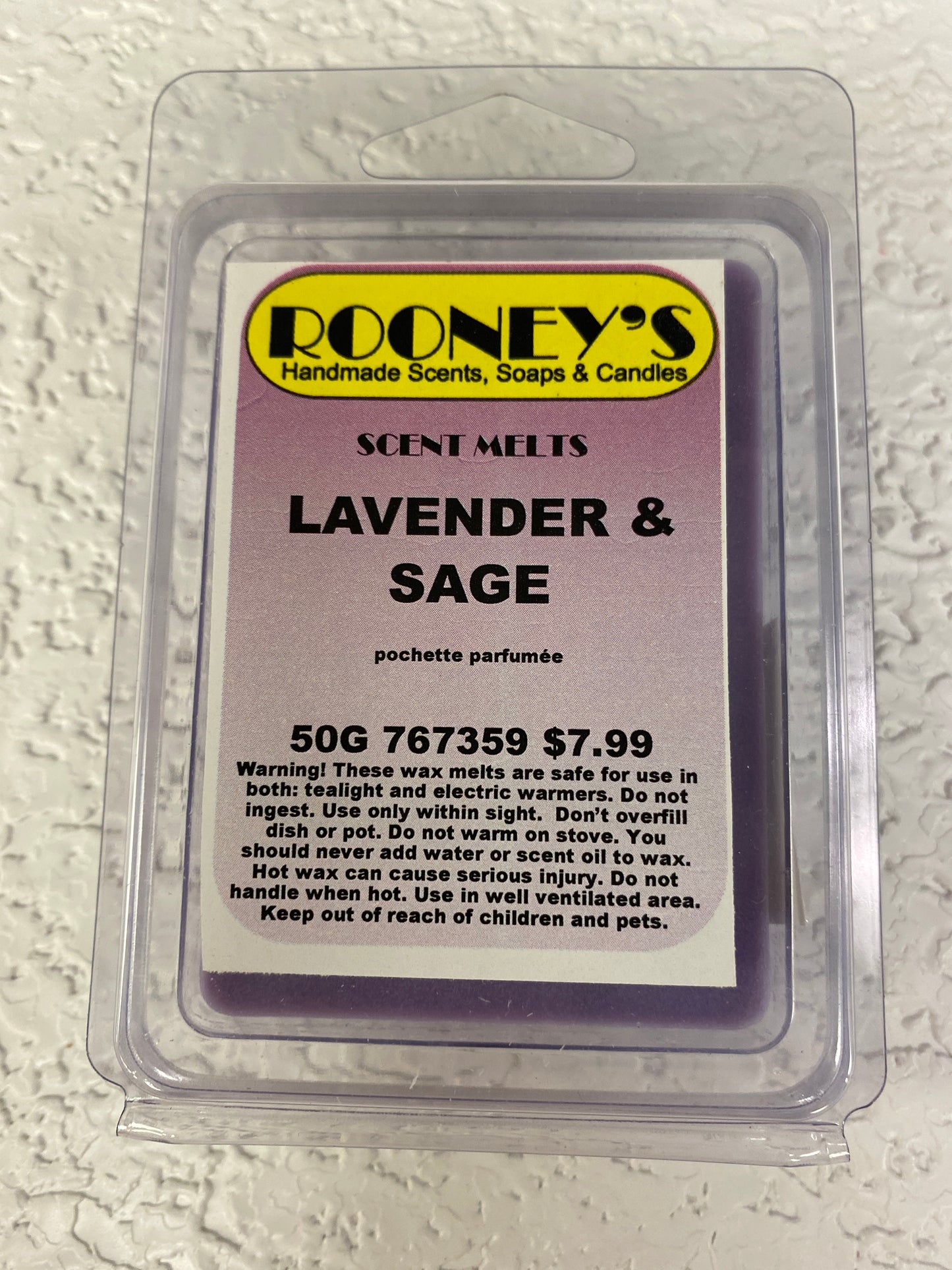 LAVENDER & SAGE SCENT MELT