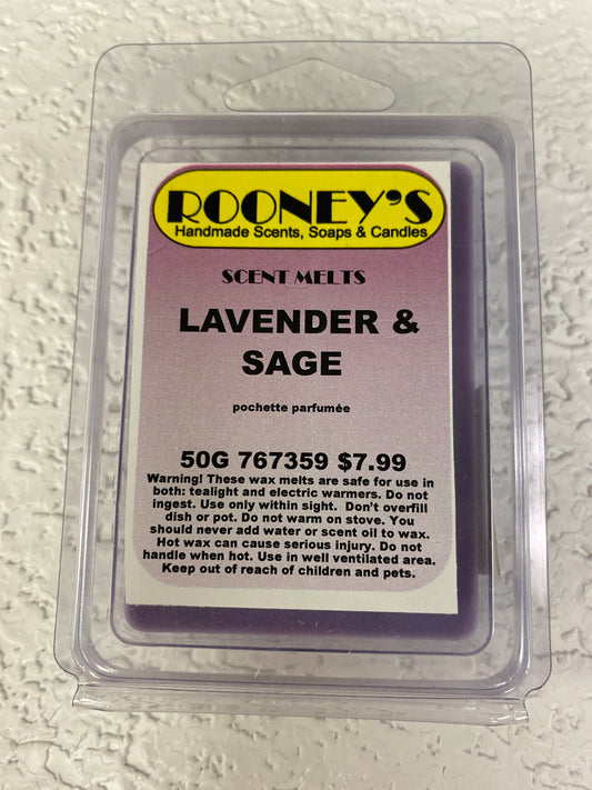 LAVENDER & SAGE SCENT MELT