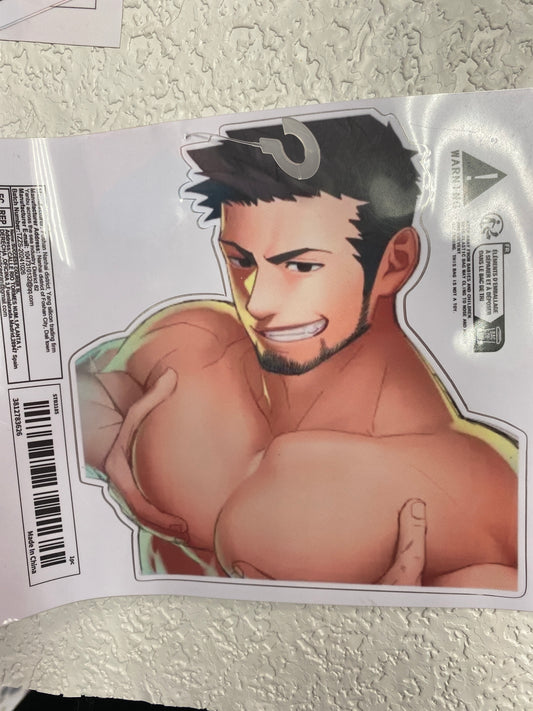 BARA CHEST VINYL STICKER