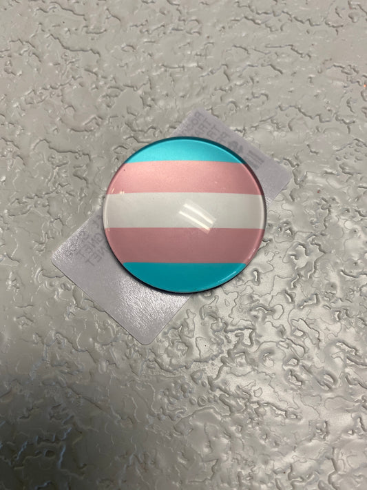 TRANS PRIDE FRIDGE MAGNET