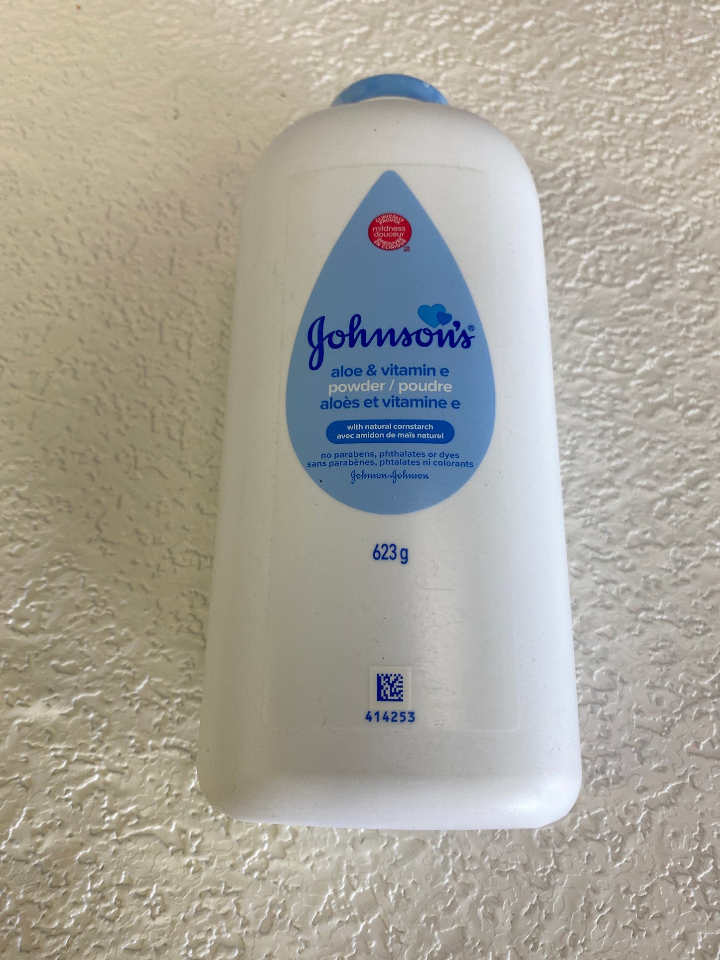 JJ BABY POWDER ALOE VERA & VITAMIN E