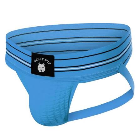 GRUFF PUP QUARTERBACK UV JOCK TURBO BLUE