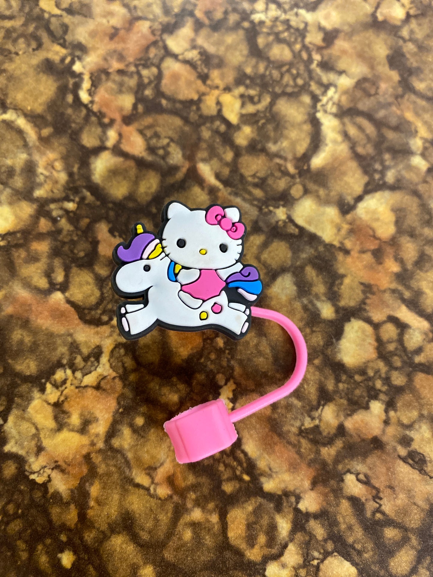 HELLO KITTY STRAW COVER