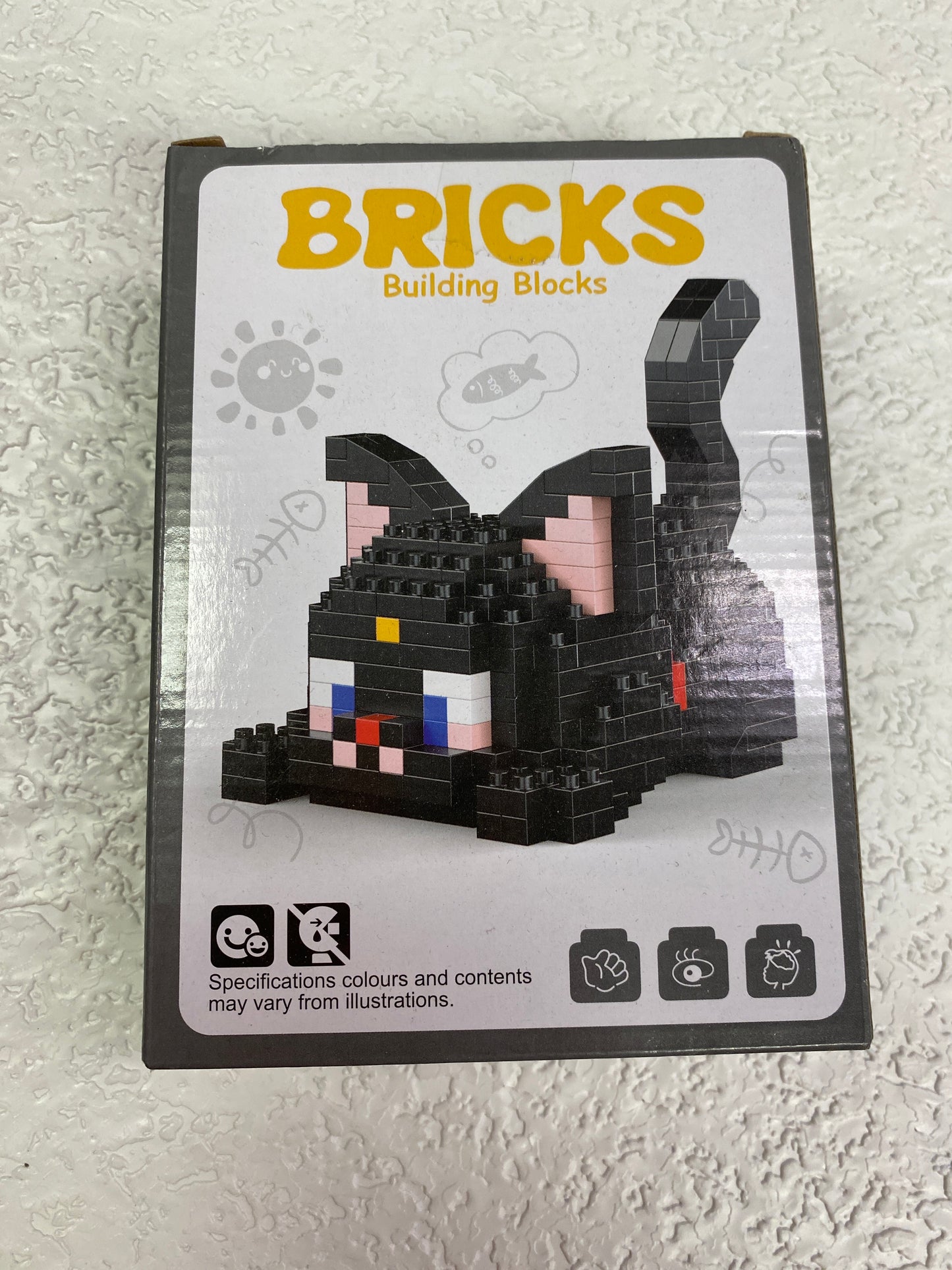 BLACK CAT BLOCK BUILDING BLOCKS