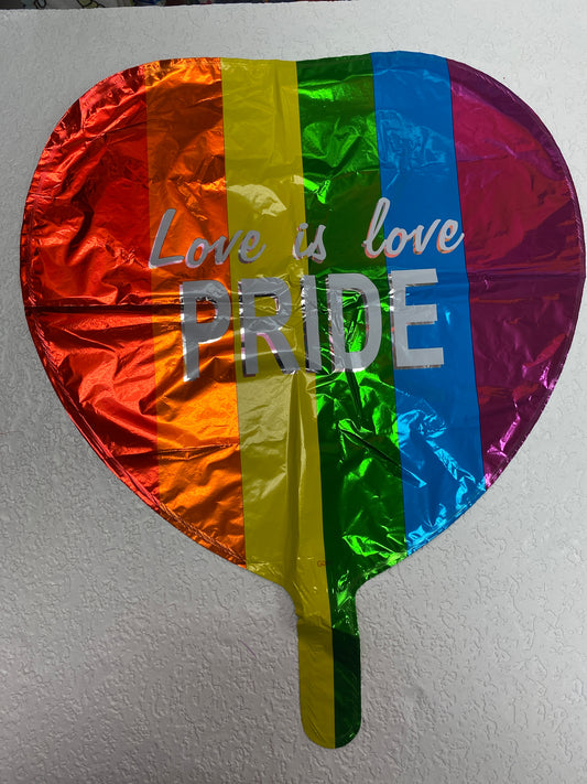 PRIDE HEART BALLOON