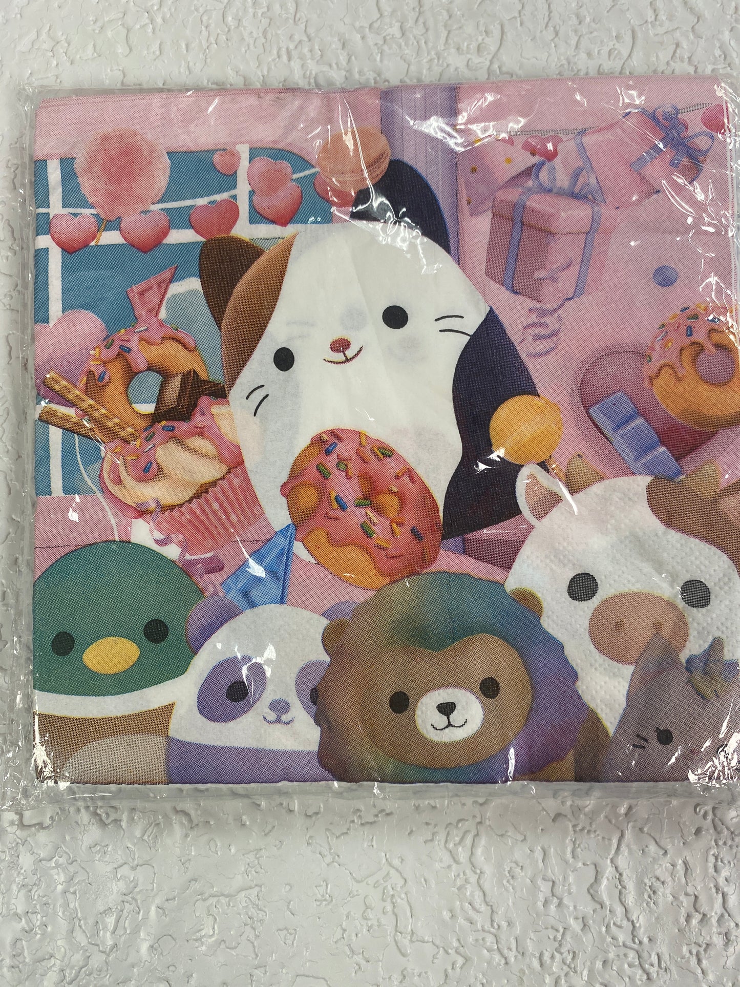 SQUISHMALLOW 20PC NAPKINS