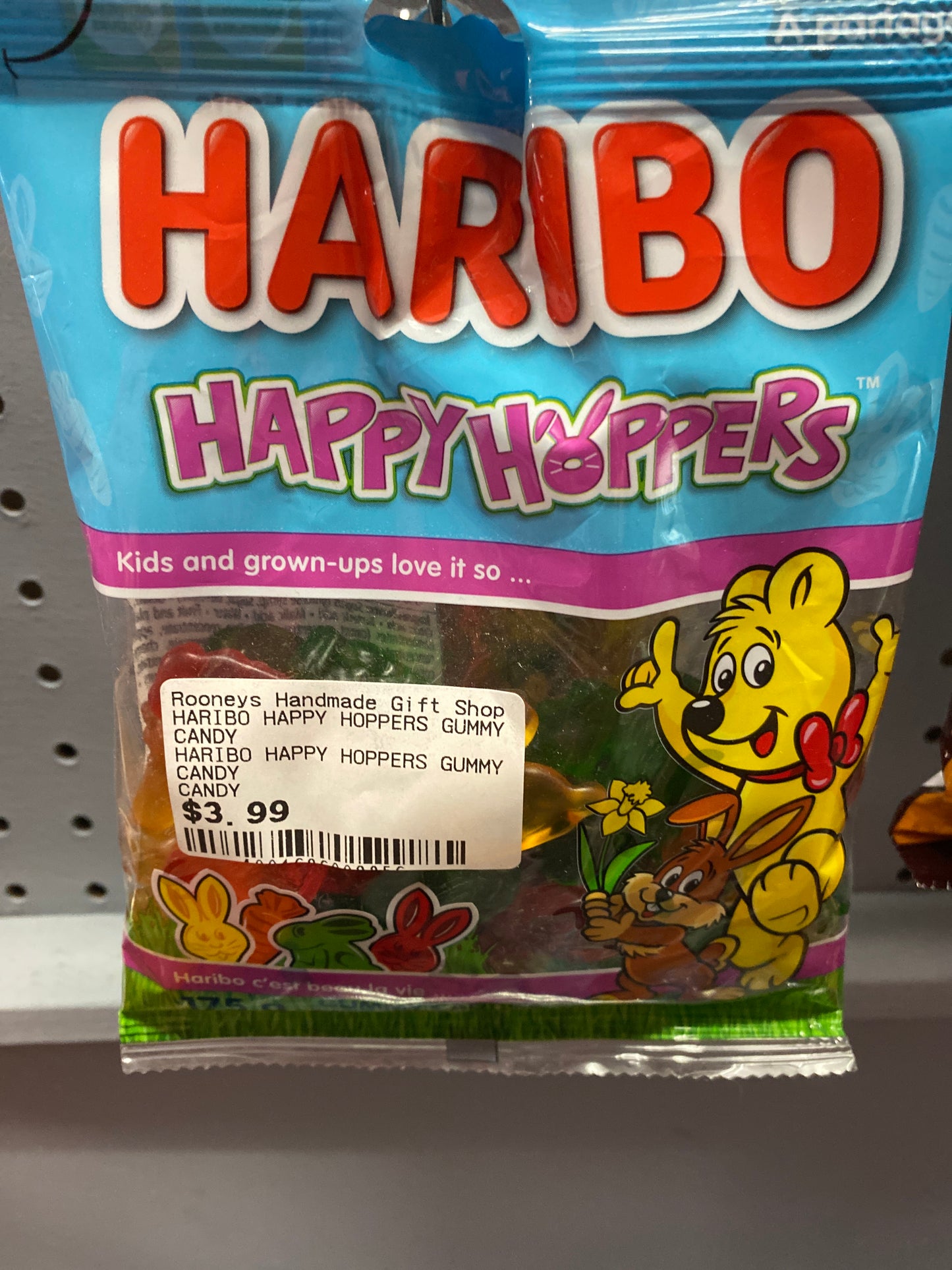 HARIBO HAPPY HOPPERS GUMMY CANDY