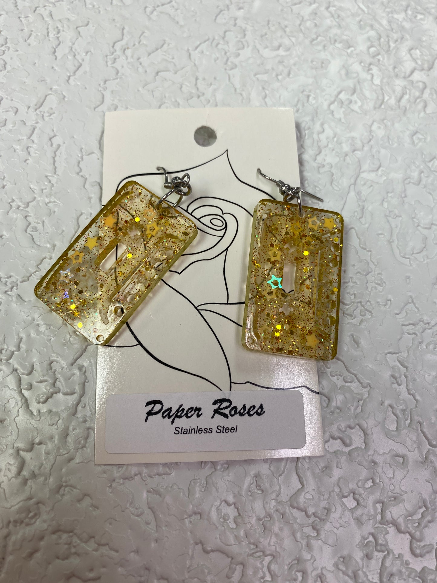 GOLD RETRO EARRINGS