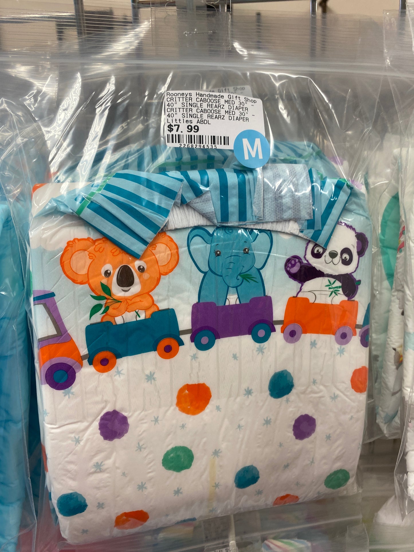 CRITTER CABOOSE MED 30' - 40' SINGLE REARZ DIAPER