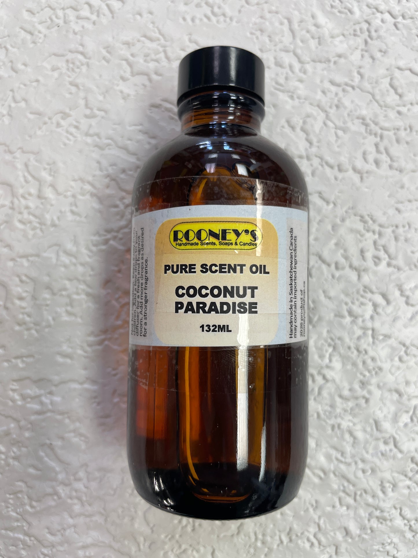 PURE SCENT OIL 132ml COCONUT PARADISE