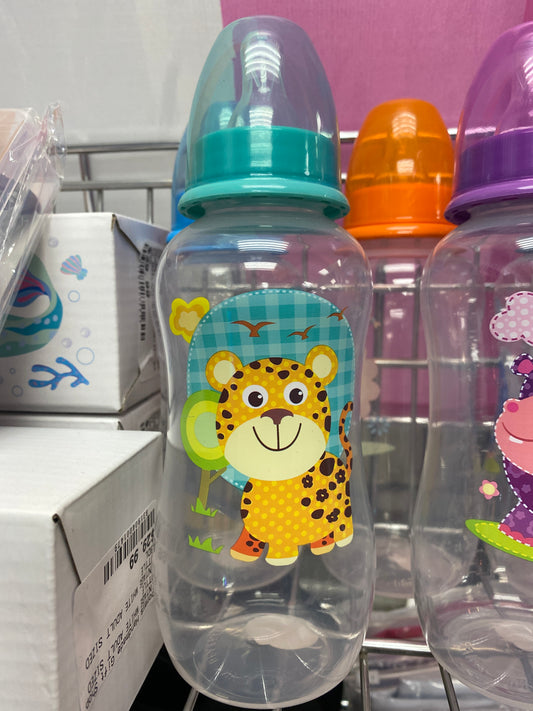 TEAL TIGER PLASTIC BOTTLE