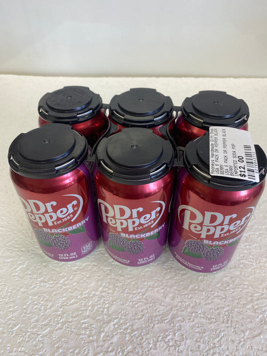 USA 6 PACK DR PEPPER BLACKBERRY