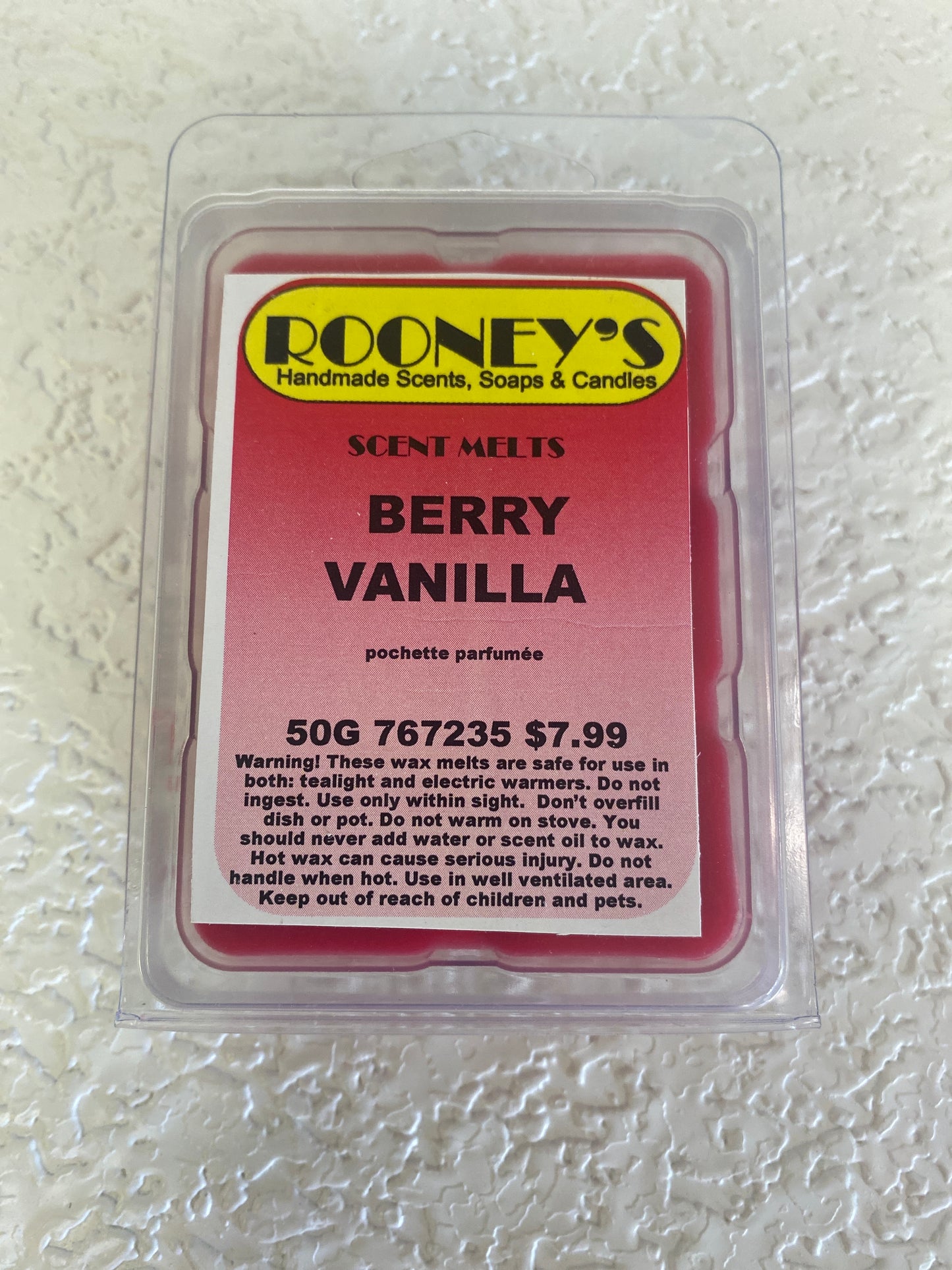 BERRY VANILLA SCENT MELT