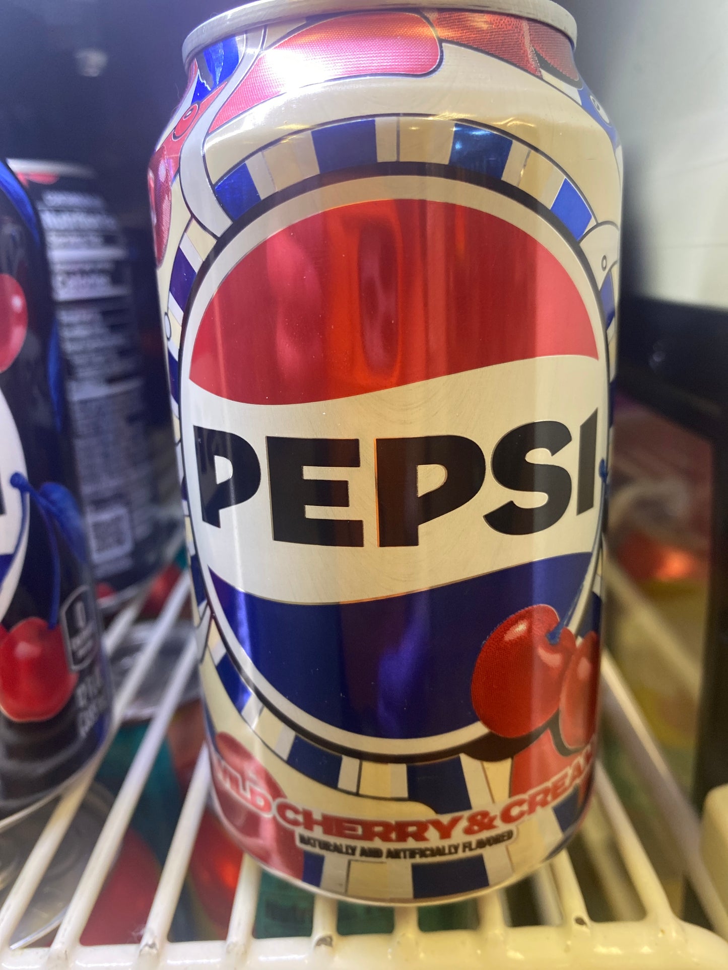 PEPSI WILD CHERRY & CREAM SINGLE CAN