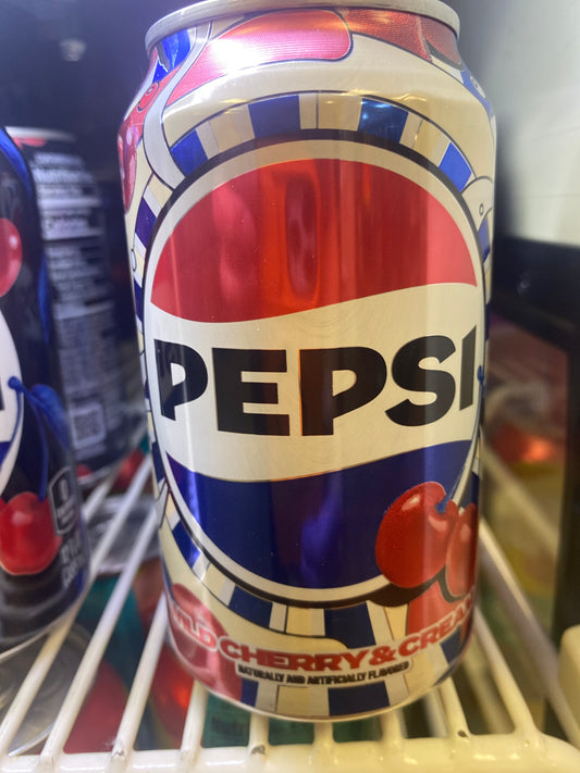 PEPSI WILD CHERRY & CREAM SINGLE CAN