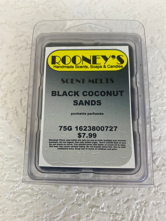 SCENT MELT BLACK COCONUT SANDS