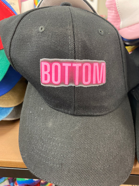 BASEBALL HAT BOTTOM BLACK
