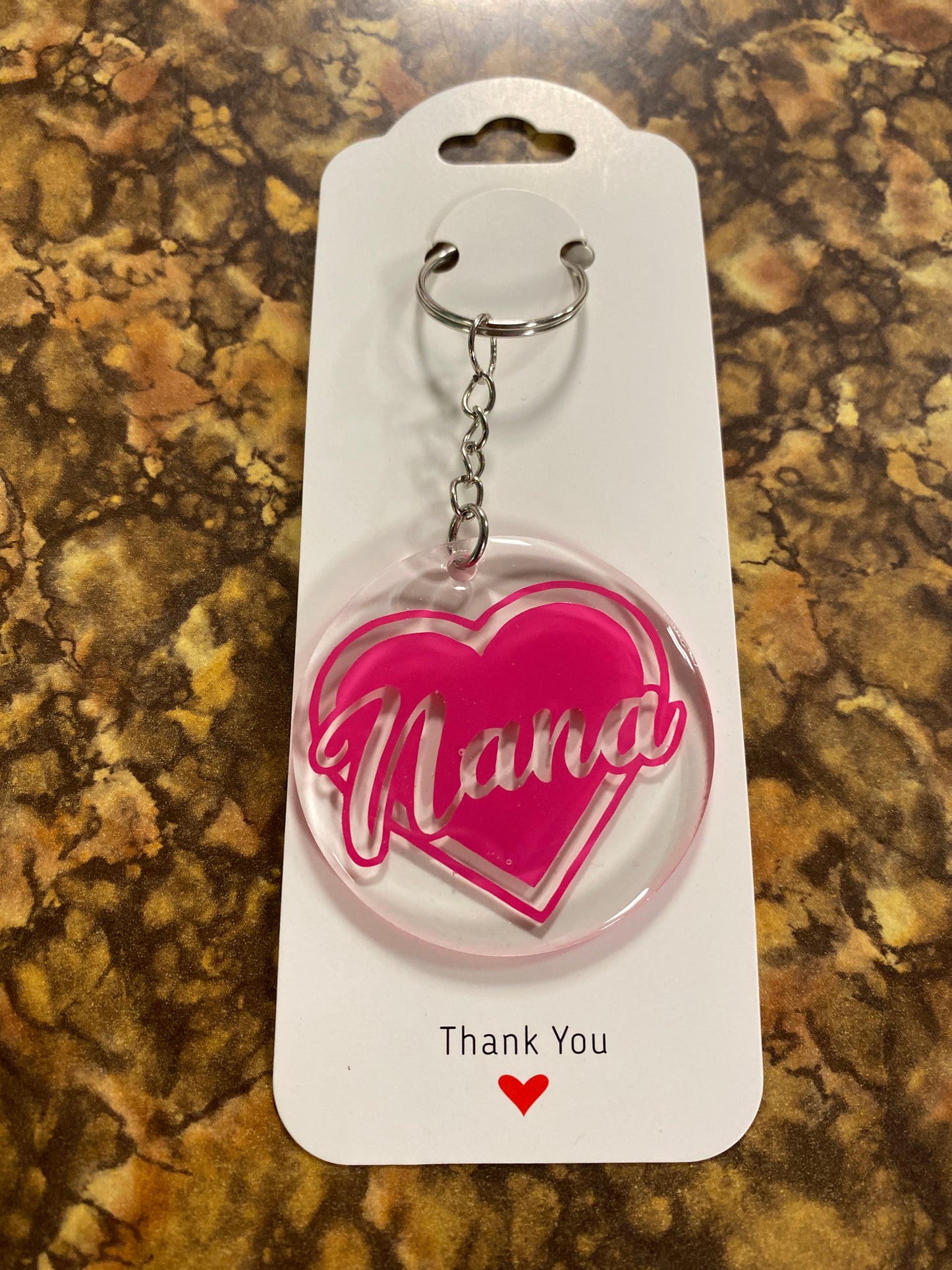 KEYCHAIN NANA PINK