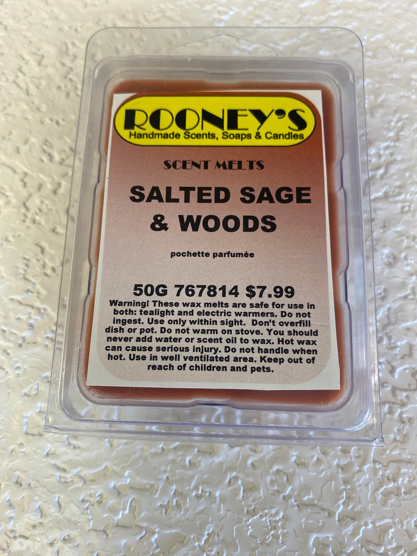 SALTED SAGE & WOODS SCENT MELT