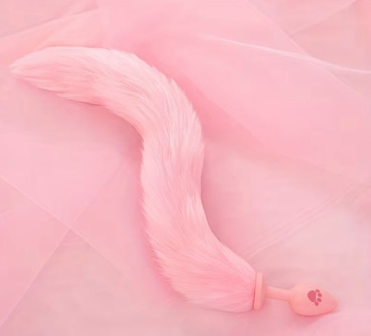 PINK TAIL BUTT PLUG