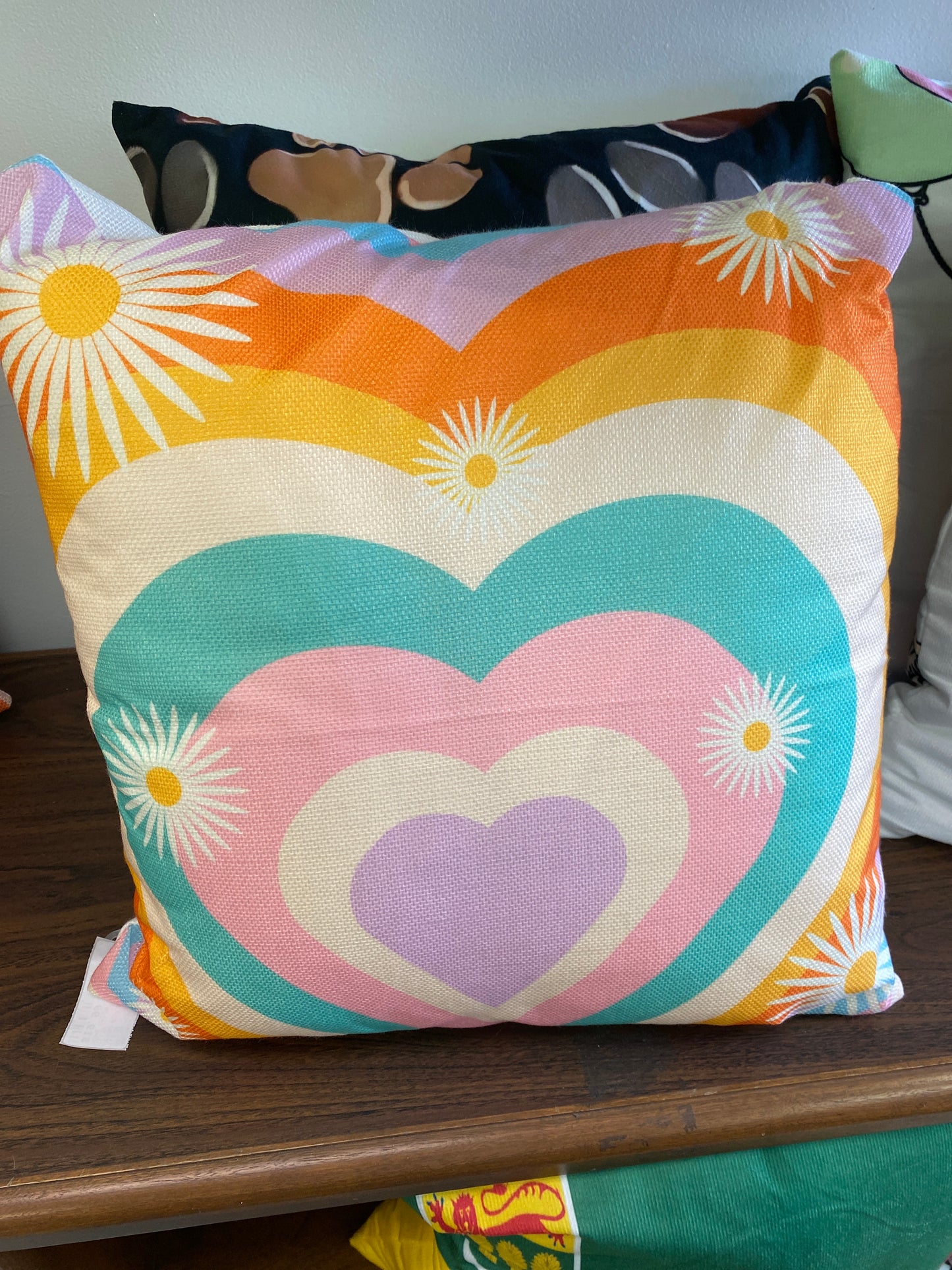 RETRO POP & GROOVY THROW PILLOW