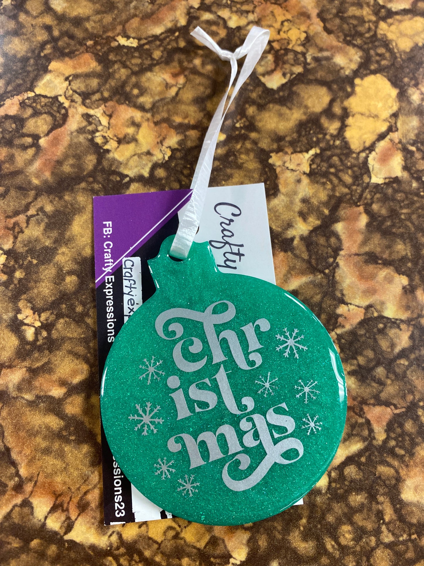 Resin Christmas Ornament Christmas