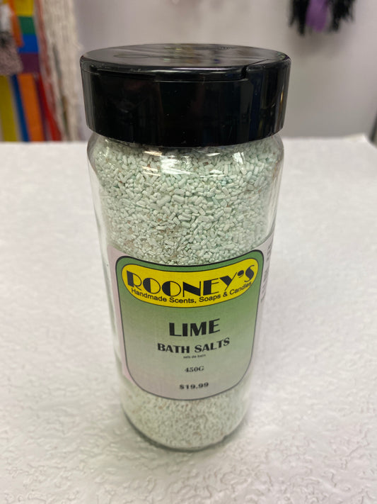 LIME BATH SALTS