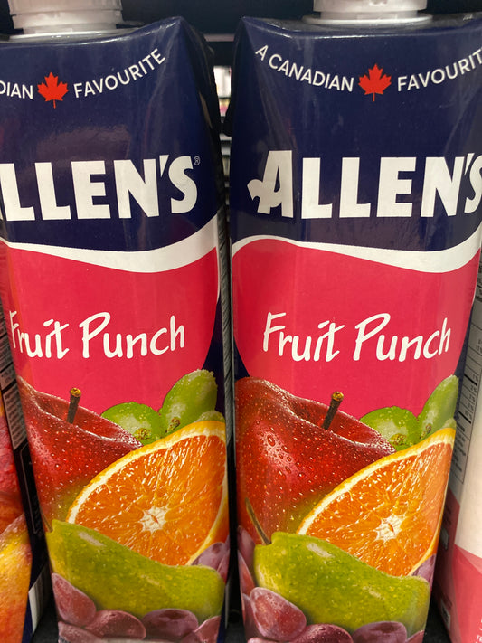 ALLEN FRUIT PUNCH 1L