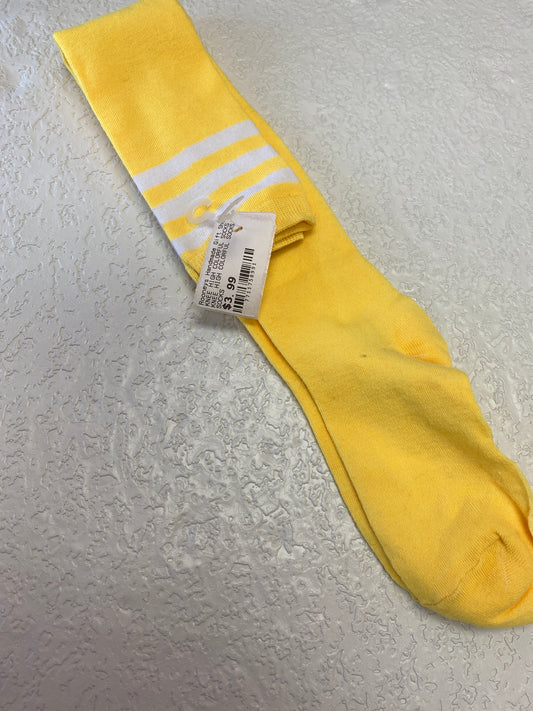 KNEE HIGH YELLOW SOCKS