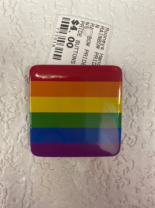 RAINBOW PRIDE SQUARE BUTTON