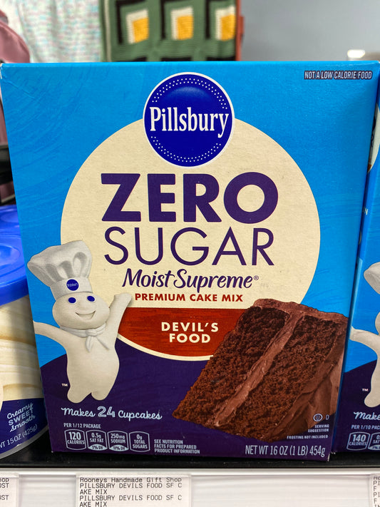 Pillsbury zs devils food cake mix USA