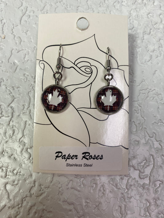 CANADA SILVER EARRINGS