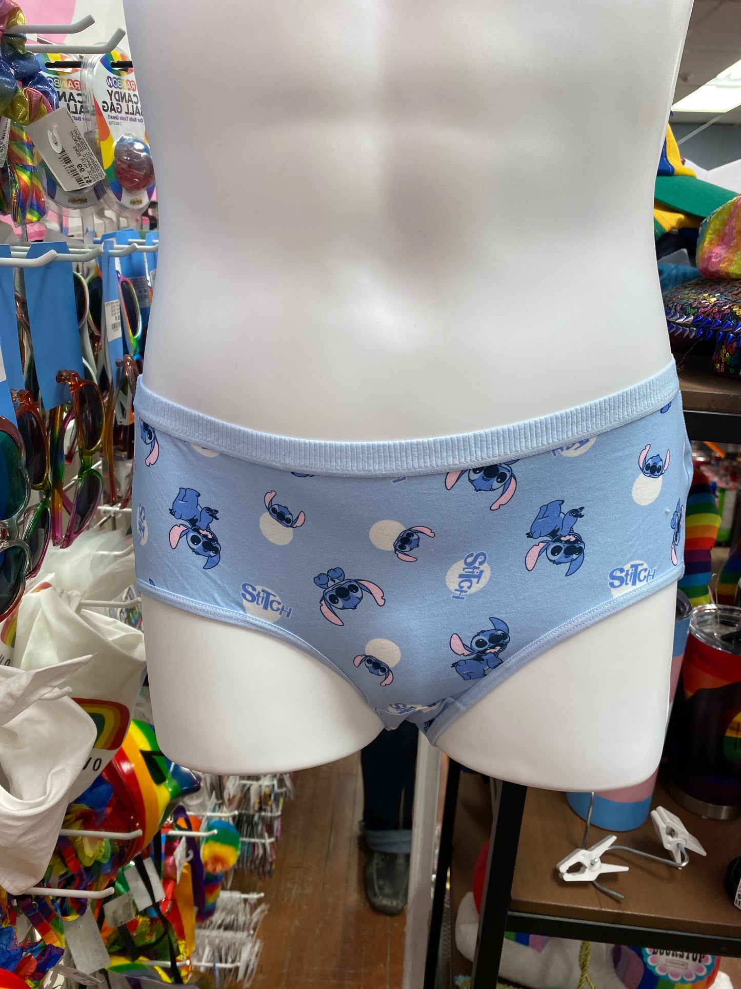 STITCH FASHION SILHOUETTE UNDERWEAR BLUE